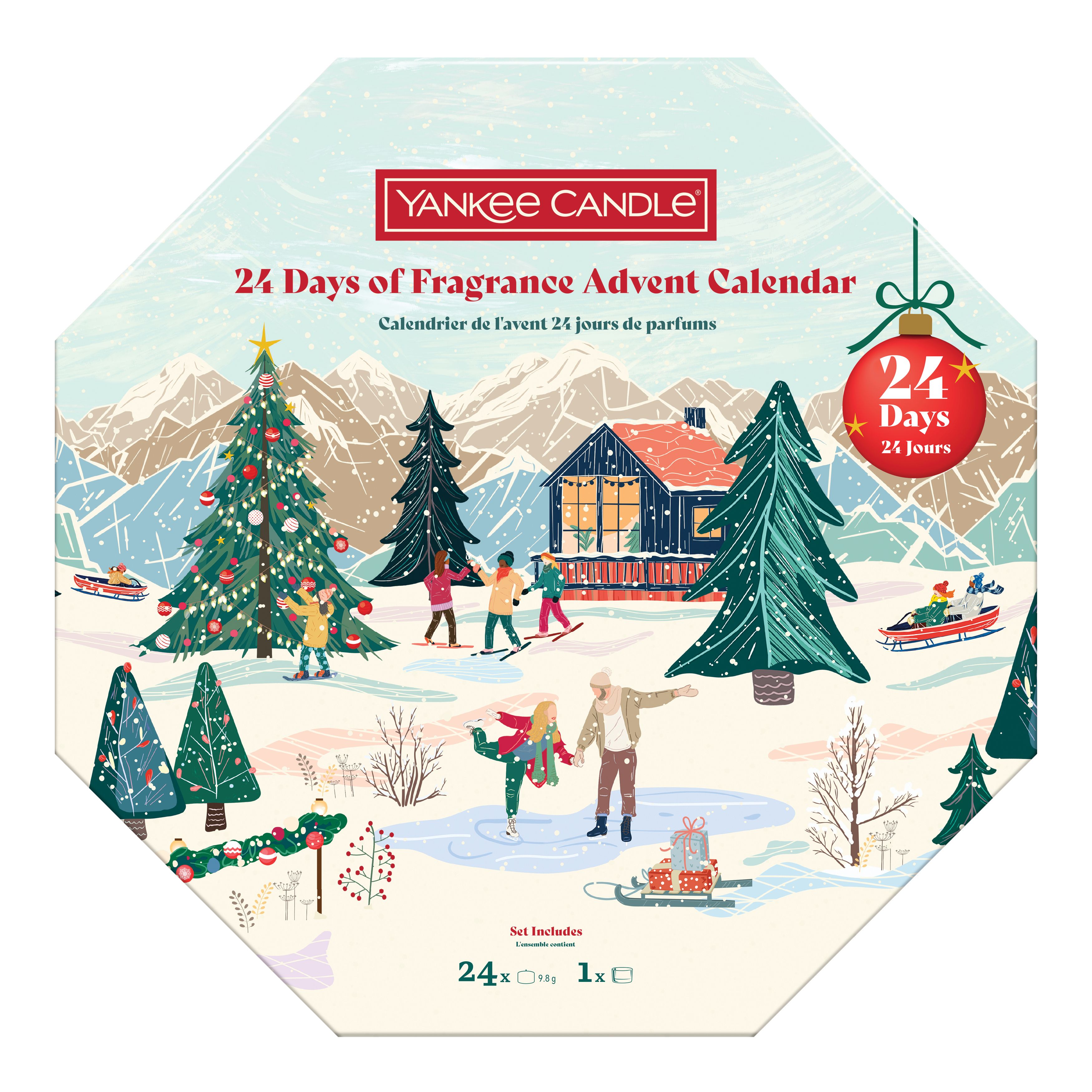 Yankee Candle Adventskalender - Duftkerzen Yankee Candle Adventskalender - Duftkerzen
