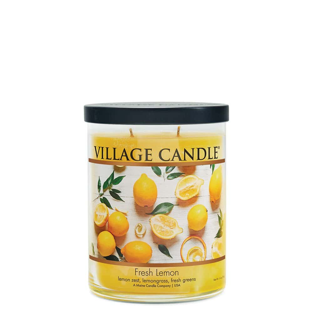 importshop24 Village Candle Tumbler mittleres Glas Fresh Lemon  Duftkerze importshop24 Village Candle Tumbler mittleres Glas Fresh Lemon  Duftkerze