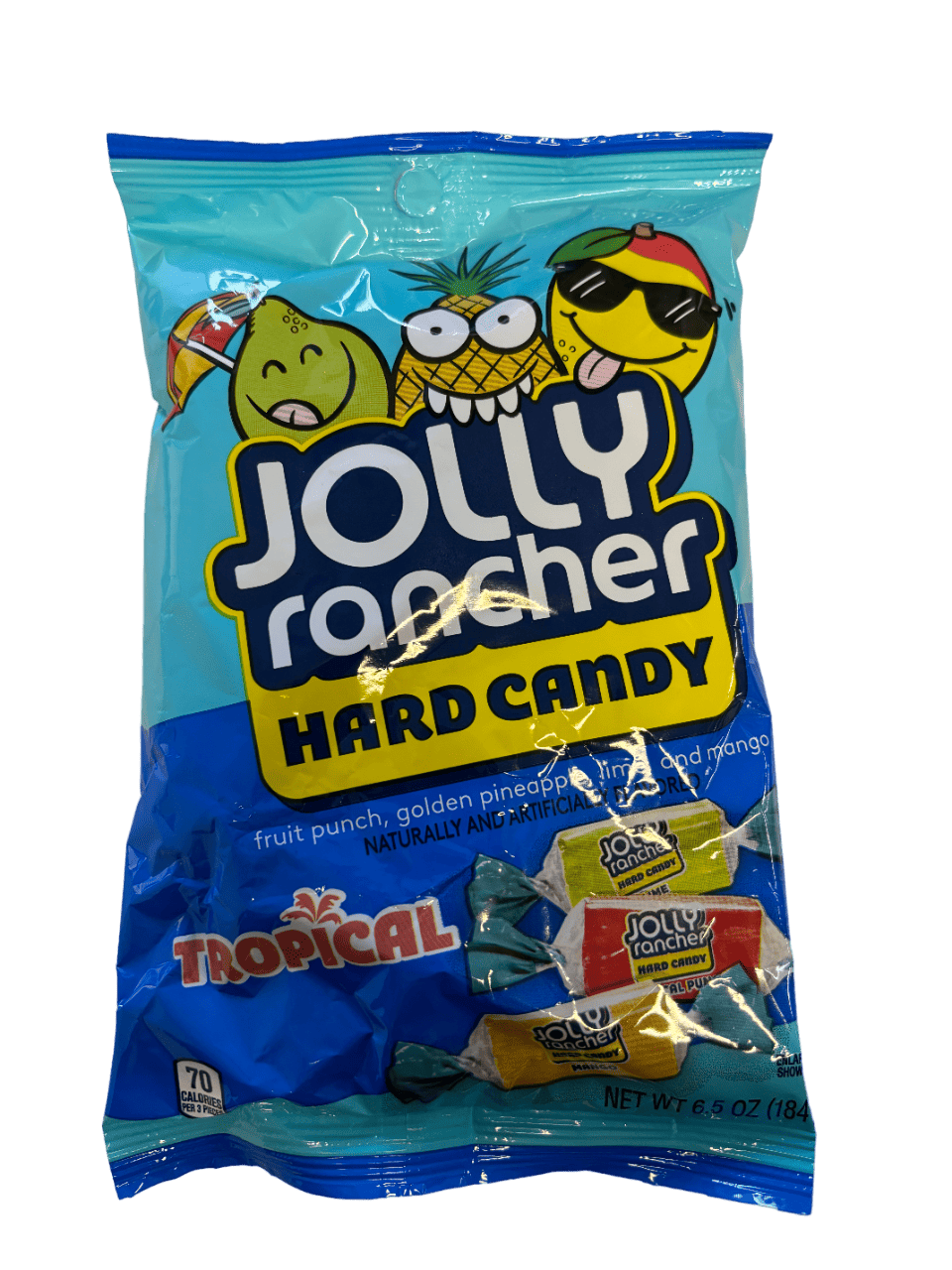 Jolly Rancher Tropical Flavors Peg Bag - Fruchtbonbons Jolly Rancher Tropical Flavors Peg Bag - Fruchtbonbons