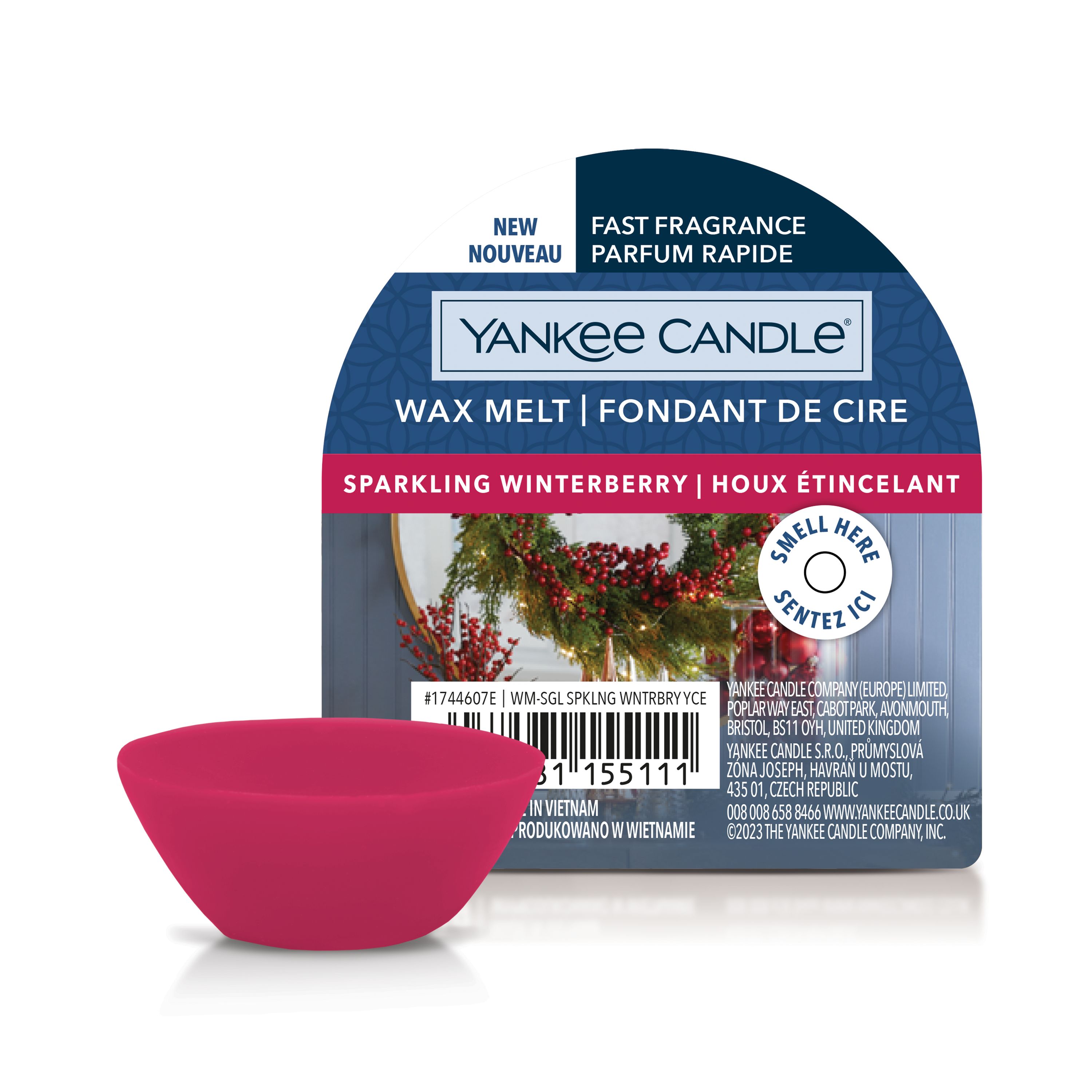 Yankee Candle Schmelzwachs Sparkling Winterberry - Duftkerze Yankee Candle Schmelzwachs Sparkling Winterberry - Duftkerze