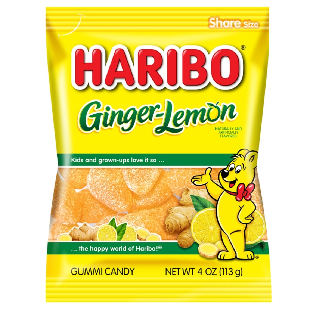 Haribo Ginger Lemon - Fruchtgummi Haribo Ginger Lemon - Fruchtgummi
