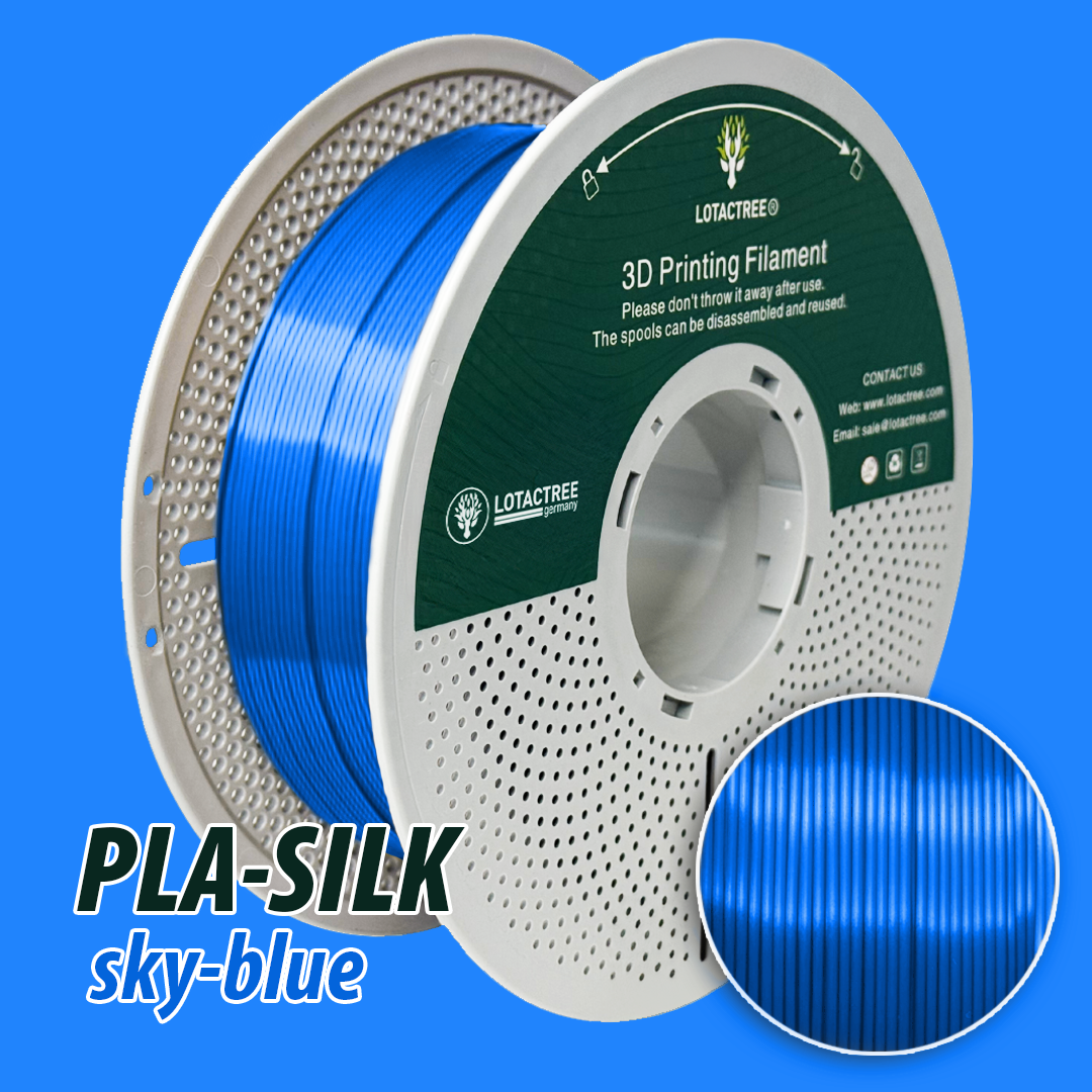 Lotactree Pro Filament PLA-SILK (sky-blue)
