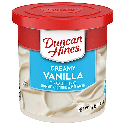 importshop24 Duncan Hines Frosting- Creamy Vanilla Kuchencreme