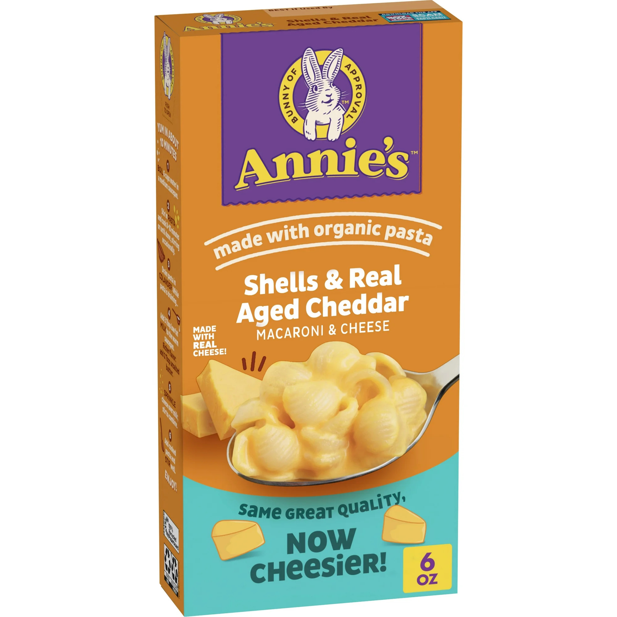 Annies Shells & Real Aged Cheddar Mac and Cheese - Fertiggericht