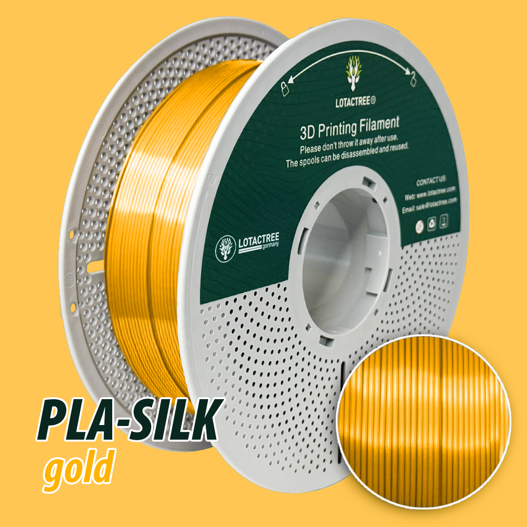Lotactree Pro Filament PLA-SILK (gold)