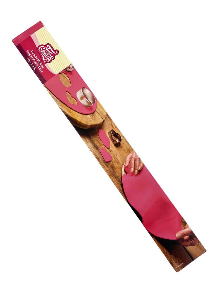 importshop24 Fun Cakes Rolled Fondant Hot Pink Kuchenverkleidung
