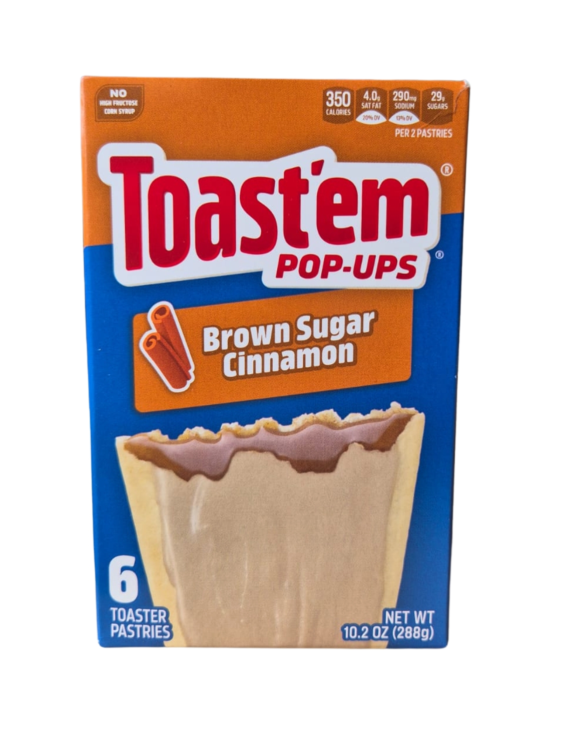 importshop24 Toast'em Pop Ups Brown Sugar Cinnamon Teiggebäck