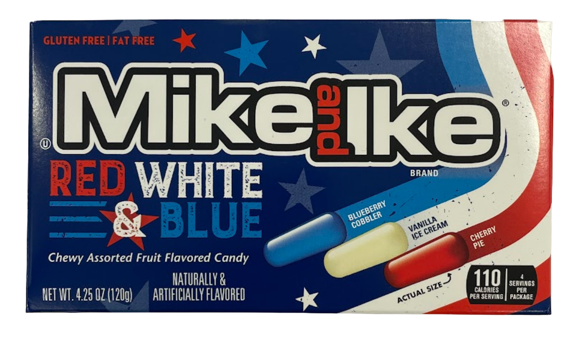 importshop24 Mike and Ike Red, White & Blue Kaubonbons importshop24 Mike and Ike Red, White & Blue Kaubonbons