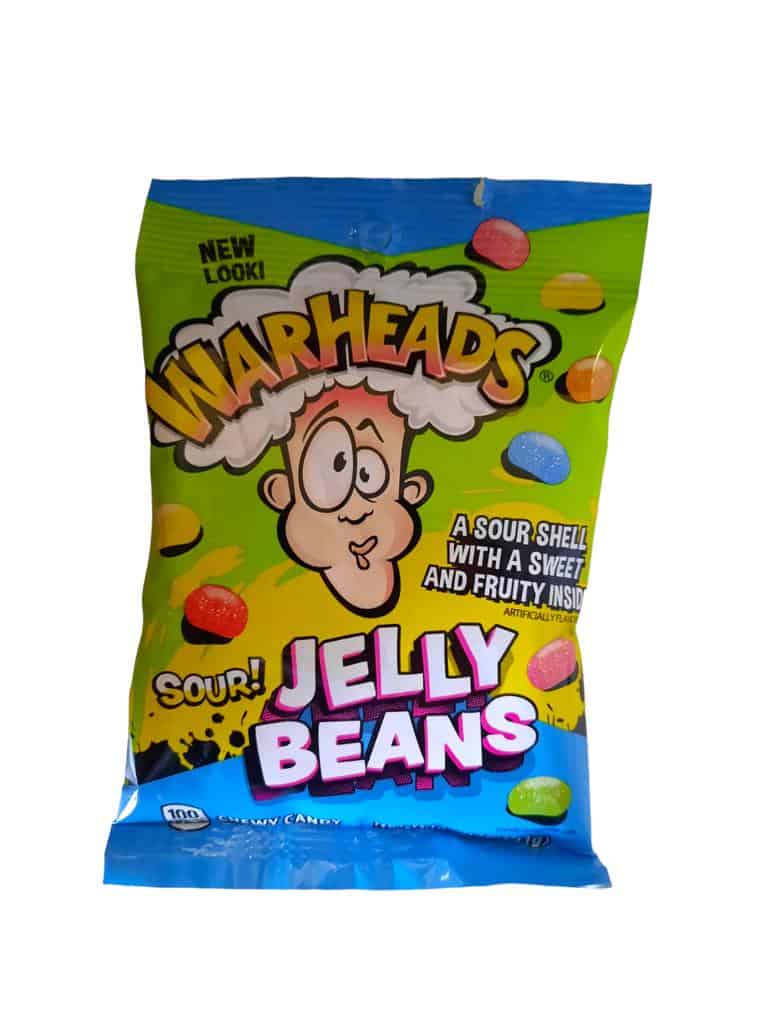 importshop24 Warheads Sour Jelly Beans Gelee Bohnen