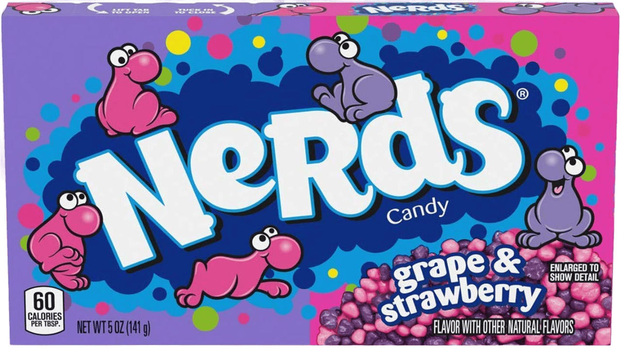 importshop24 Wonka Nerdsgrape & Strawberry Zuckerperlen Theaterbox importshop24 Wonka Nerdsgrape & Strawberry Zuckerperlen Theaterbox