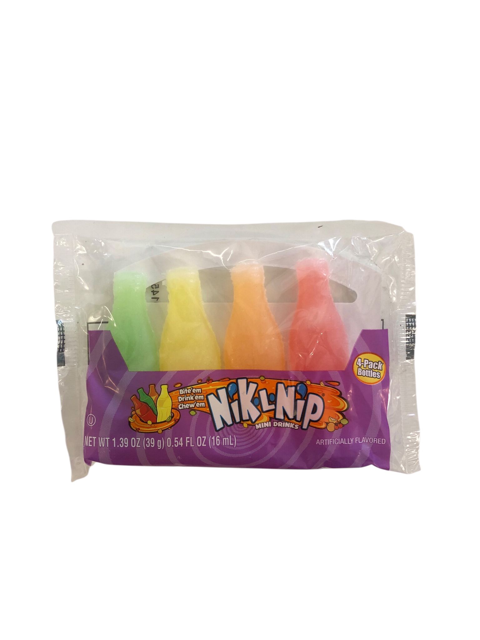 Nik-L-Nip Wax Mini Drinks 4er Pack - Mini Getränke Nik-L-Nip Wax Mini Drinks 4er Pack - Mini Getränke