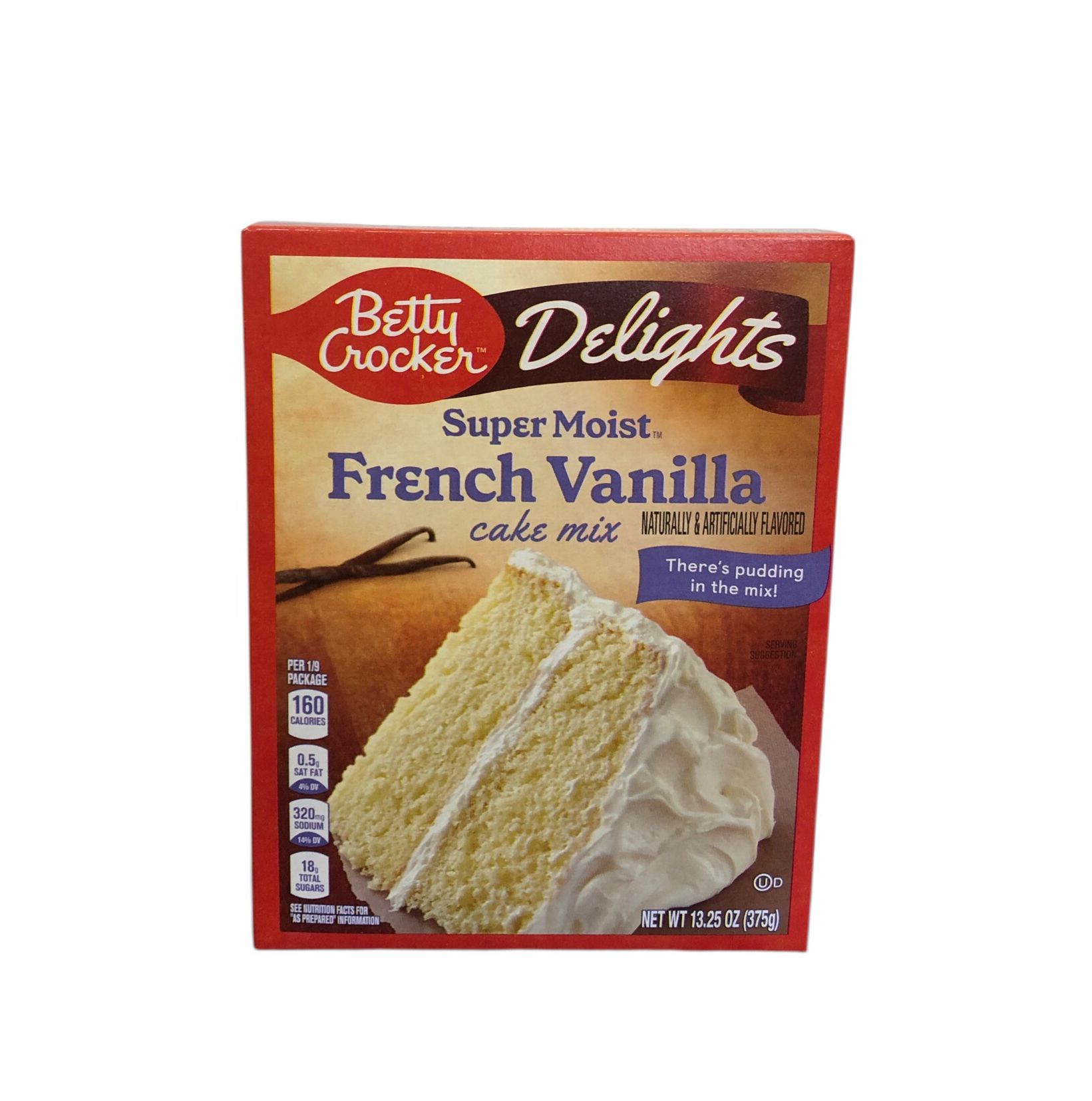 Betty Crocker Cake - French Vanilla Backmischung (375g)