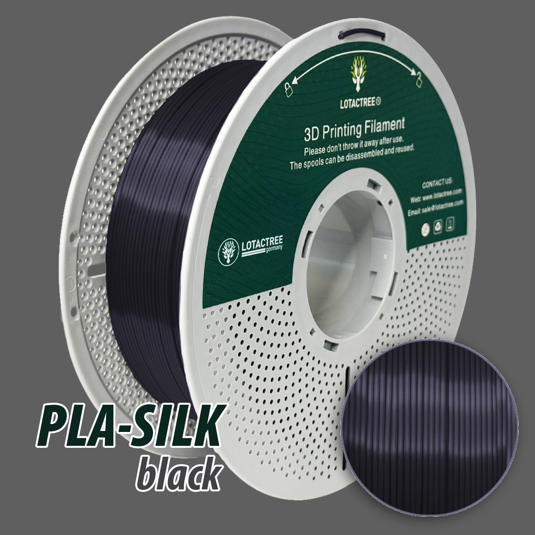 Lotactree Pro Filament PLA-SILK (black)