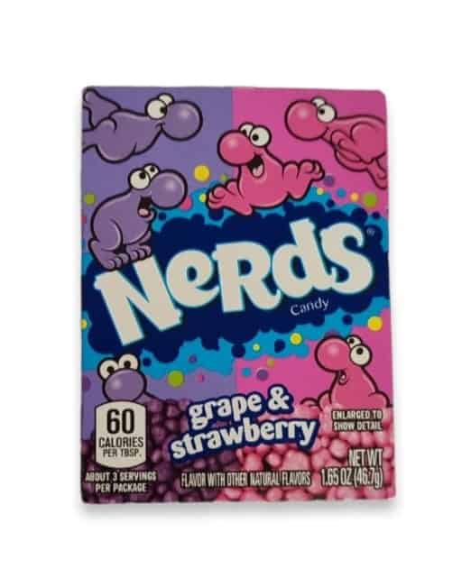 importshop24 Wonka Nerds Grape Strawberry 46,7g Zuckerperlen importshop24 Wonka Nerds Grape Strawberry 46,7g Zuckerperlen