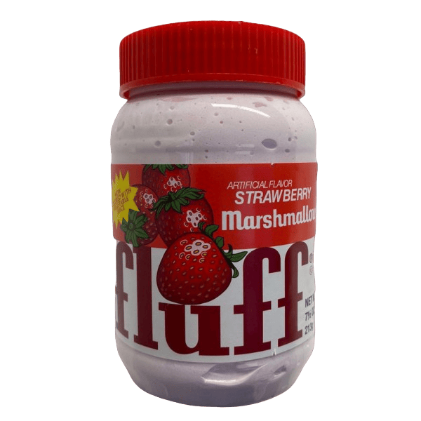 importshop24 Fluff Marshmallow Creme Strawberry  Brotaufstrich