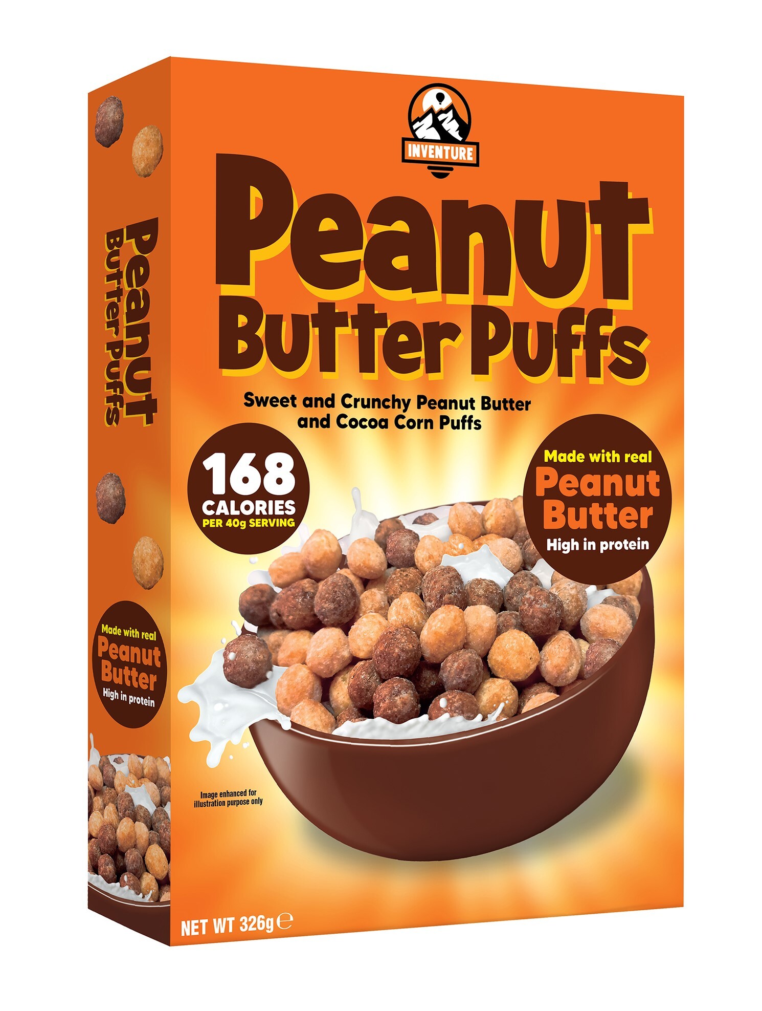 importshop24 Inventure Peanutbutter Cereals - Frühstücksflocken importshop24 Inventure Peanutbutter Cereals - Frühstücksflocken