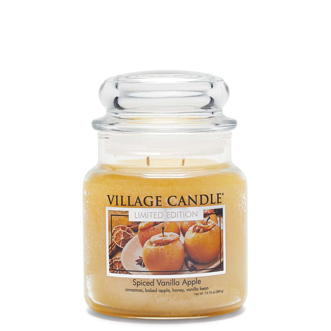 importshop24 Village Candle mittleres Glas Spiced Vanilla Apple Duftkerze importshop24 Village Candle mittleres Glas Spiced Vanilla Apple Duftkerze