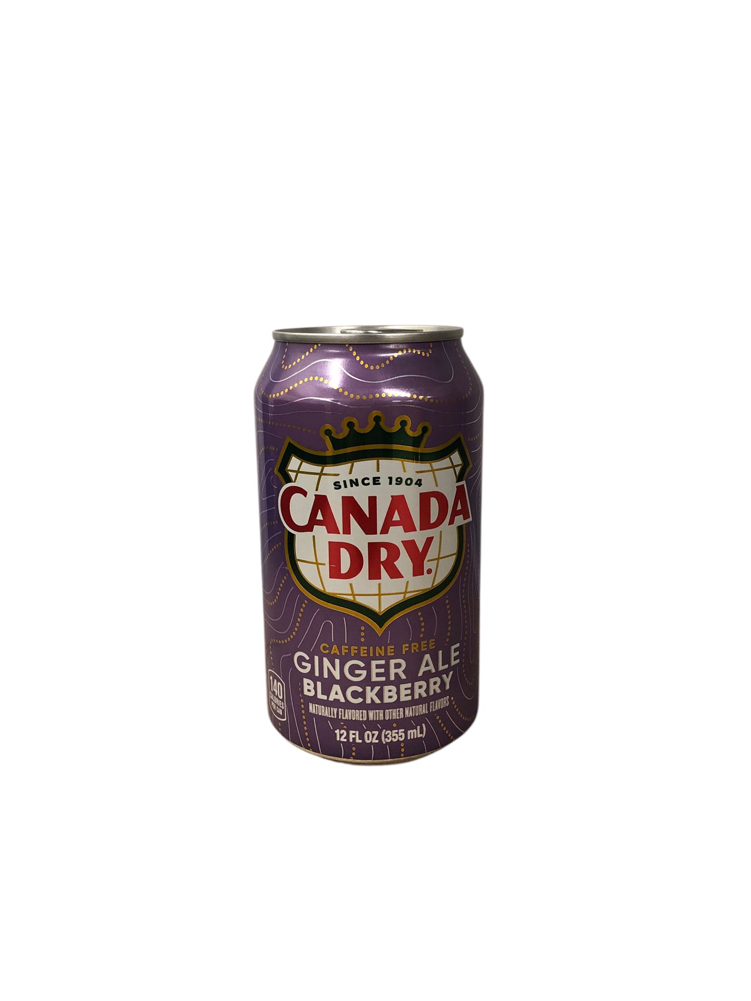 Canada Dry Blackberry Ginger Ale - Erfrischungsgetränk (Dose) (355ml)