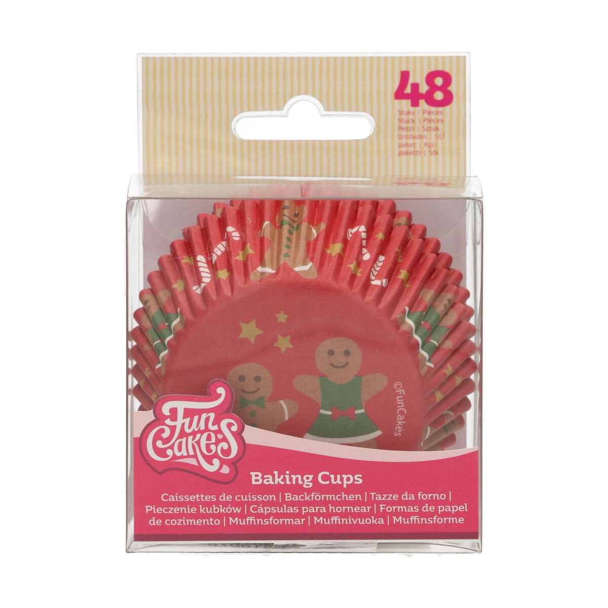 Fun Cakes Baking Cups Gingerbread