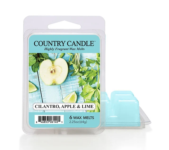 Country Candle Wax Melts Cilantro Apple Lime - Duftwachs
