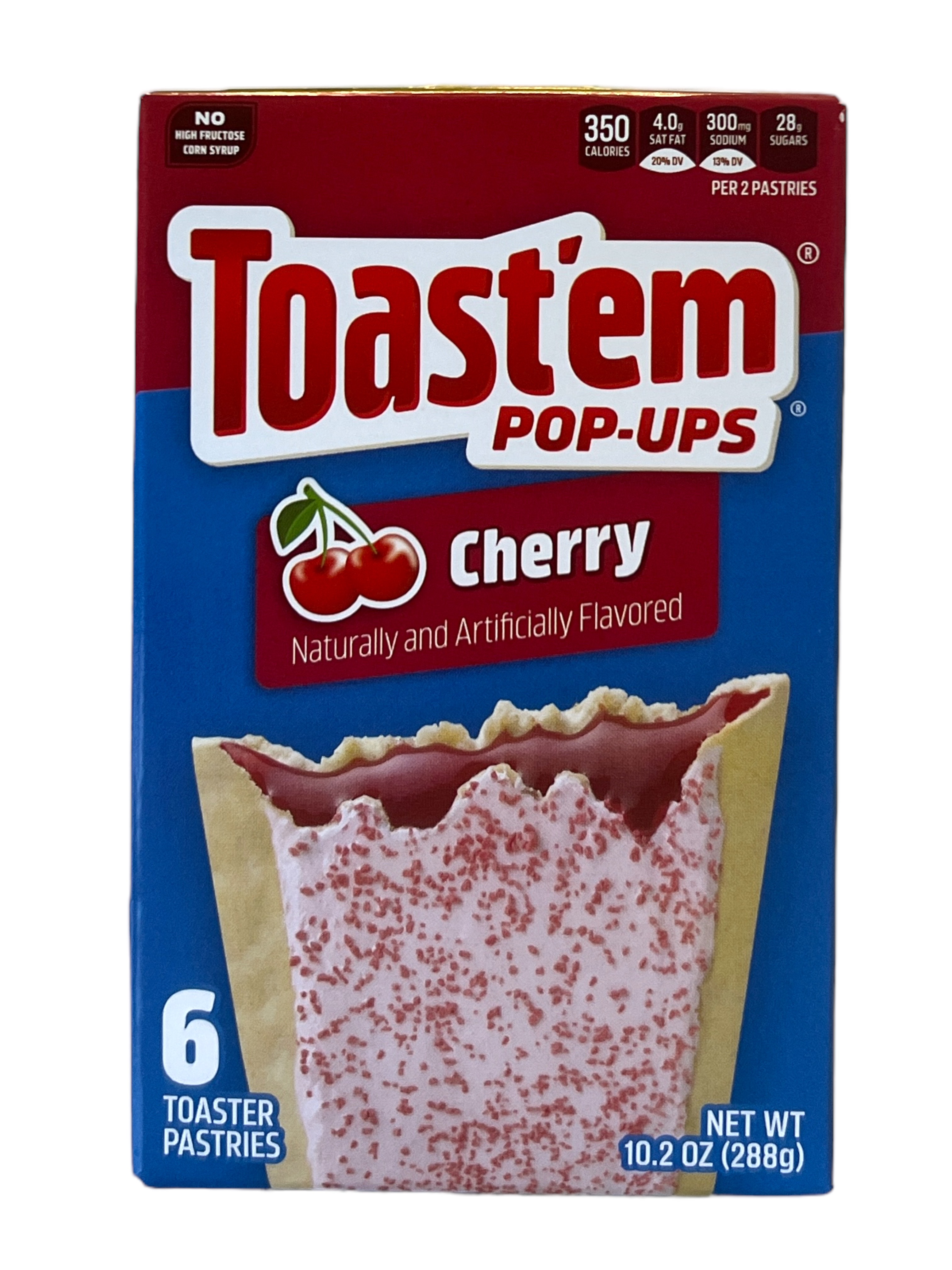 importshop24 Toast'em Pop Ups Cherry - Teiggebäck importshop24 Toast'em Pop Ups Cherry - Teiggebäck