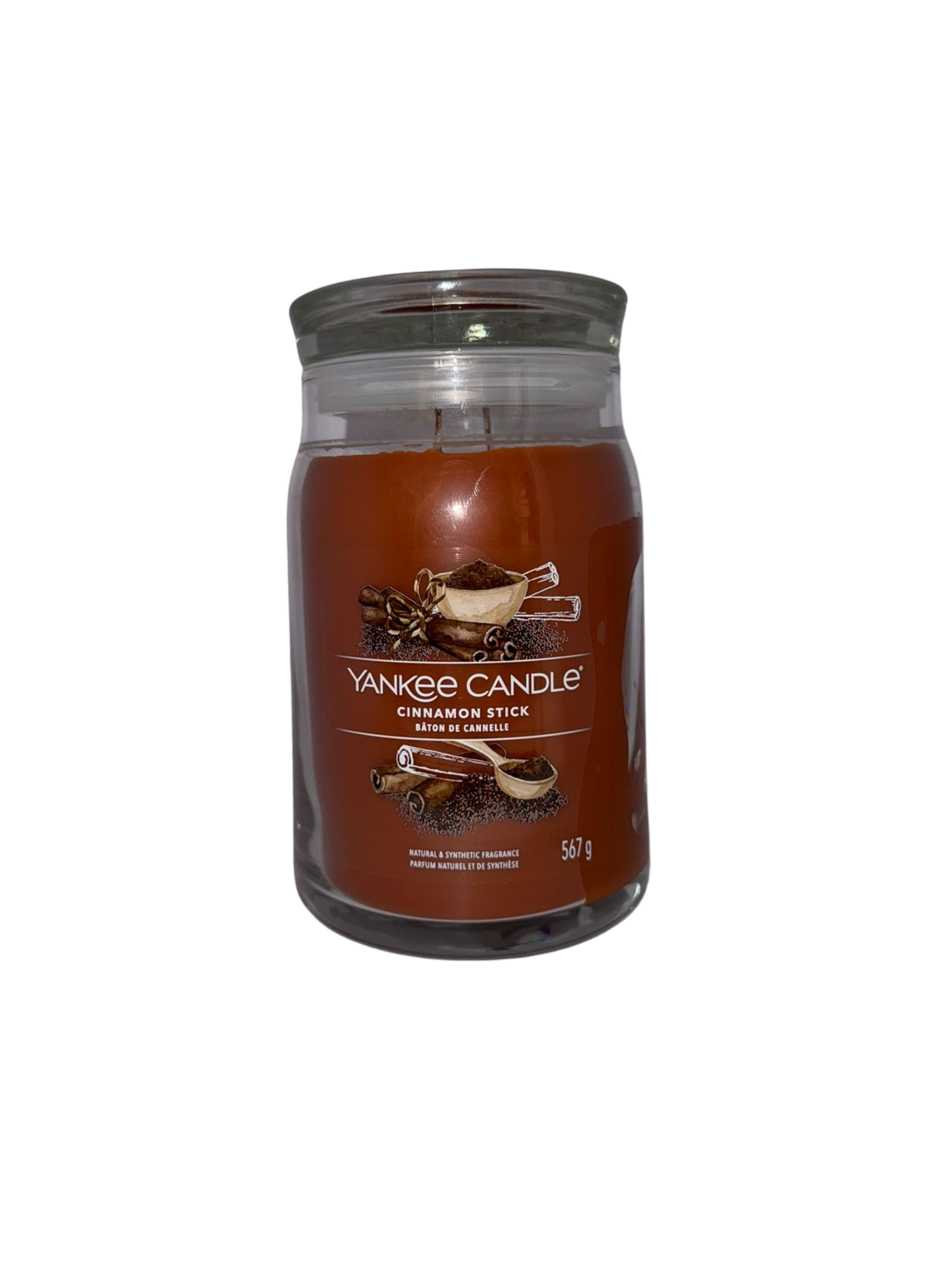 Yankee Candle großes Glas Cinnamon Stick - Duftkerze