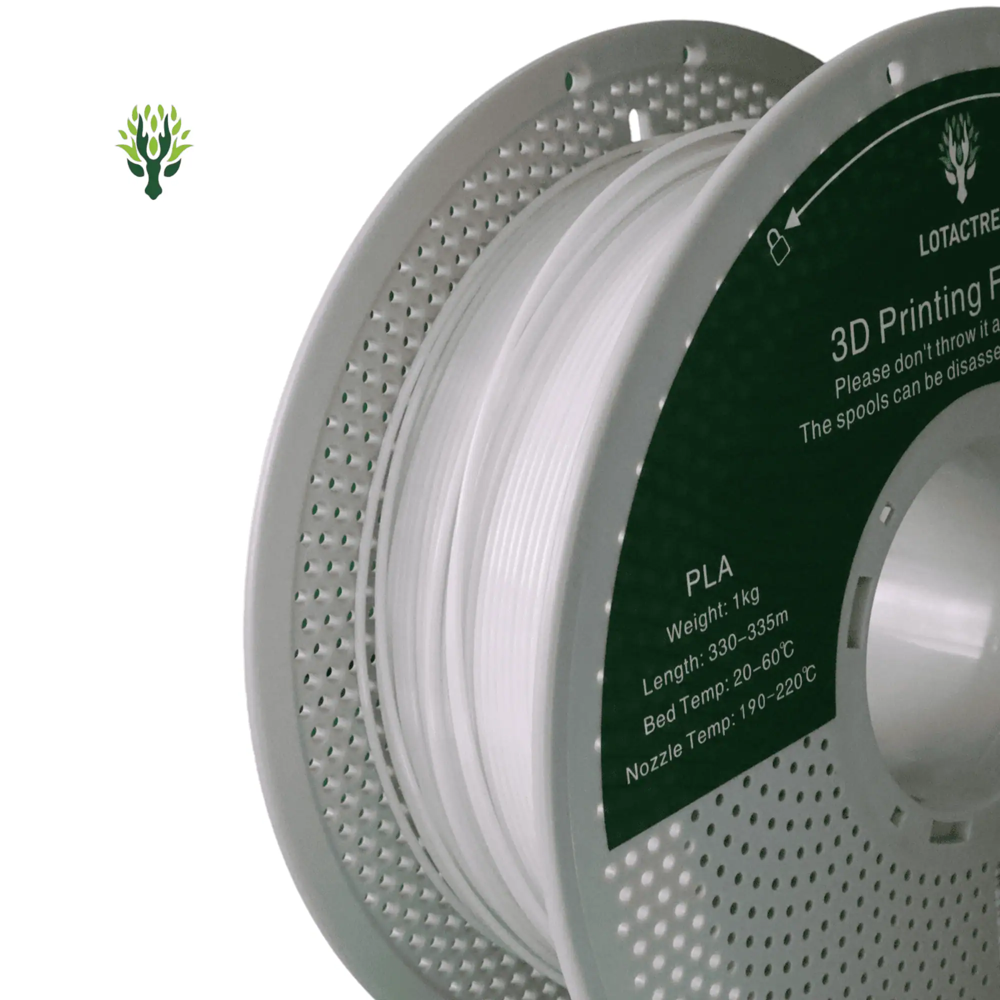 Lotactree Pro Filament PLA (snow-white)