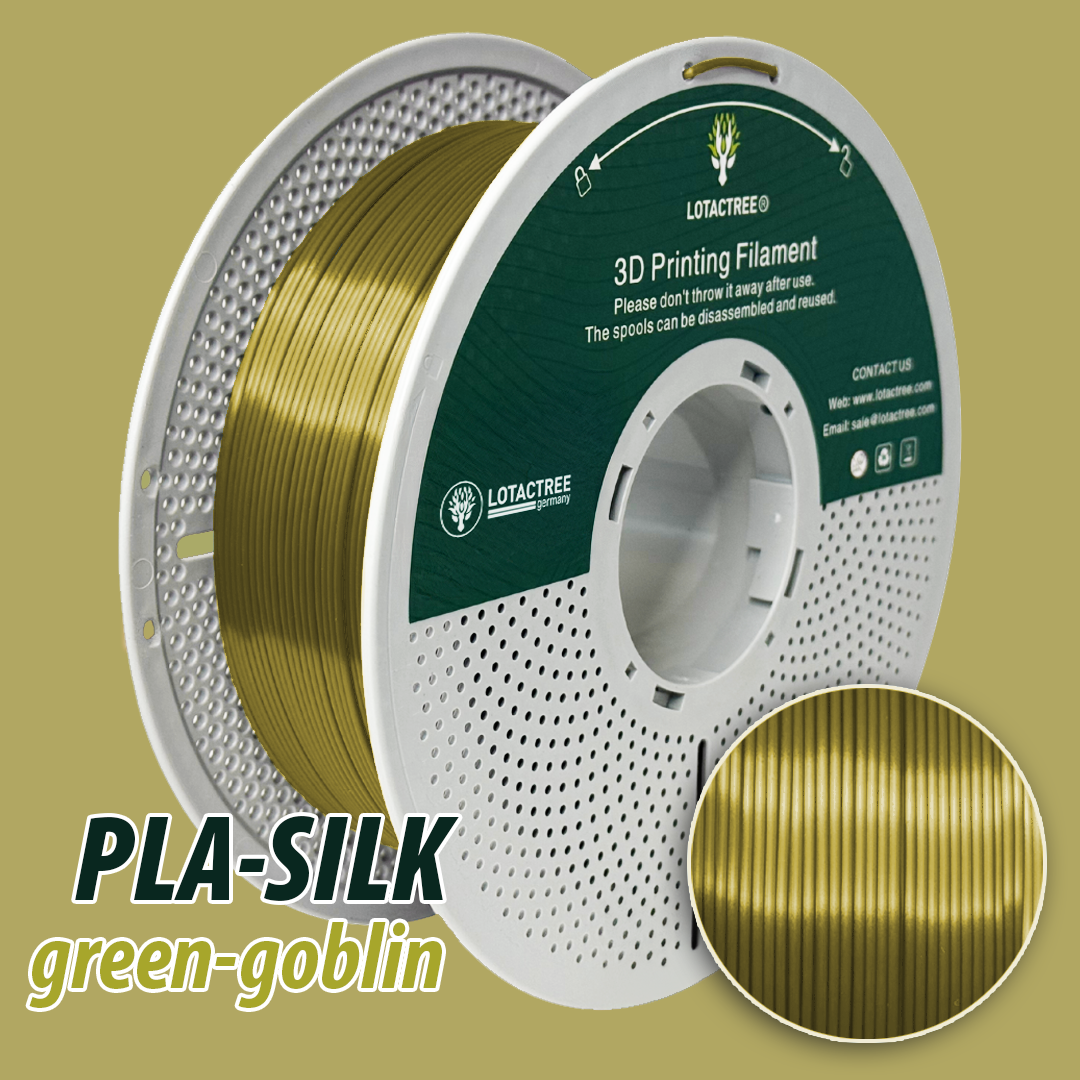 Lotactree Pro Filament PLA-SILK (green-goblin)