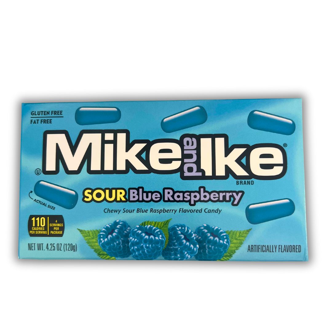 Mike and Ike - Sour Blue Rasberry Kaubonbons Mike and Ike - Sour Blue Rasberry Kaubonbons