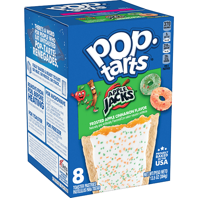Kellogg's Pop Tarts Frosted Apple Jacks - Teiggebäck Kellogg's Pop Tarts Frosted Apple Jacks - Teiggebäck