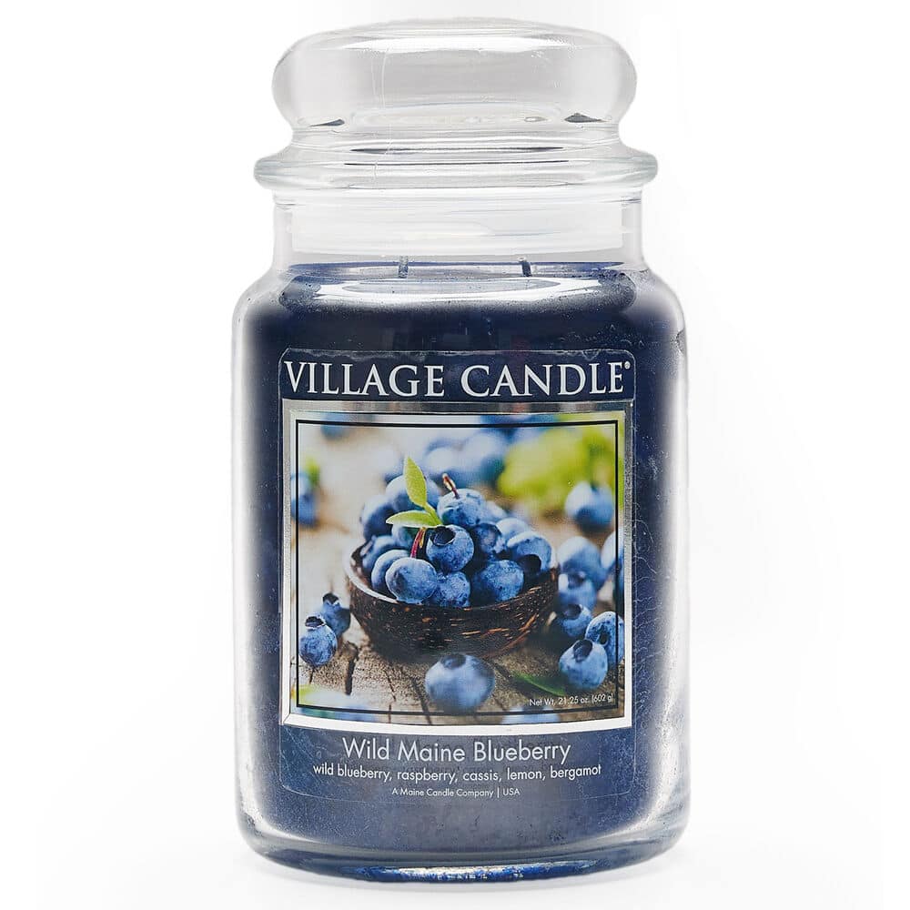 importshop24 Village Candle großes Glas Wild Maine Blueberry  Duftkerze importshop24 Village Candle großes Glas Wild Maine Blueberry  Duftkerze