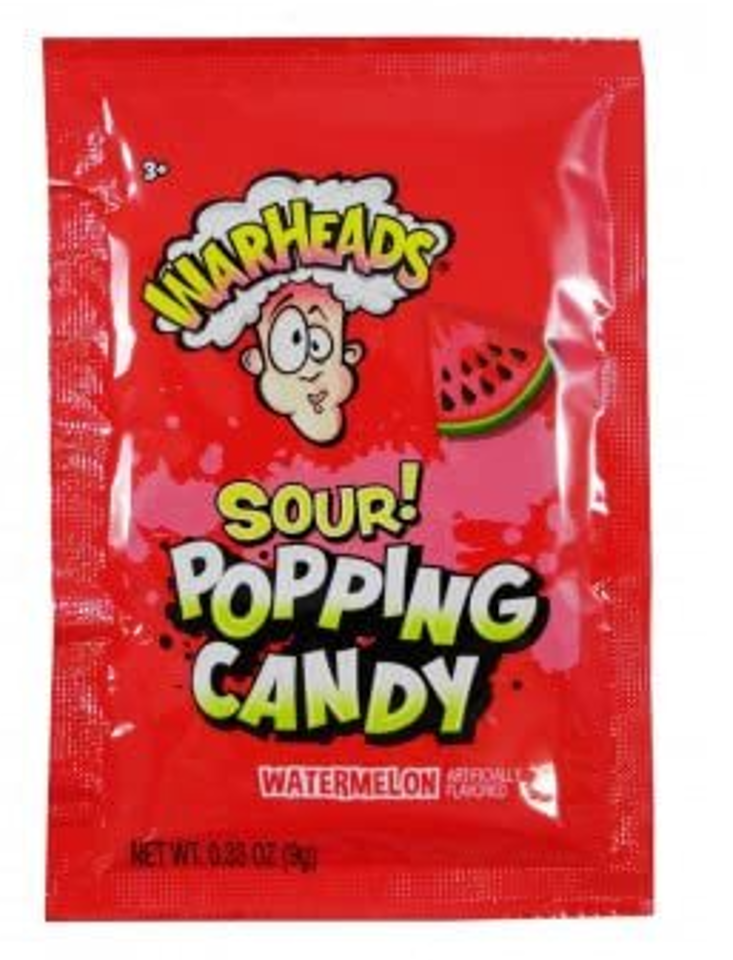 importshop24 Warheads Pop Candy Watermelon - Knisterbrause