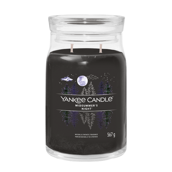 Yankee Candle großes Glas Midsummers Night - Duftkerze