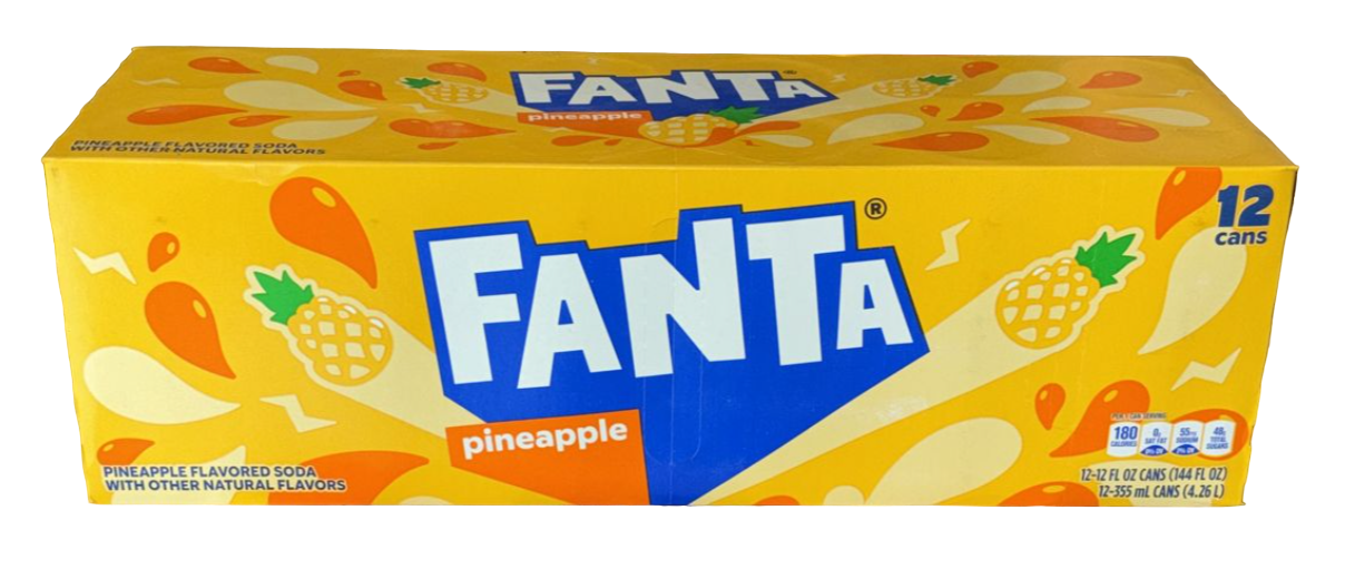 importshop24 Fanta Pineapple Erfrischungsgetränk importshop24 Fanta Pineapple Erfrischungsgetränk