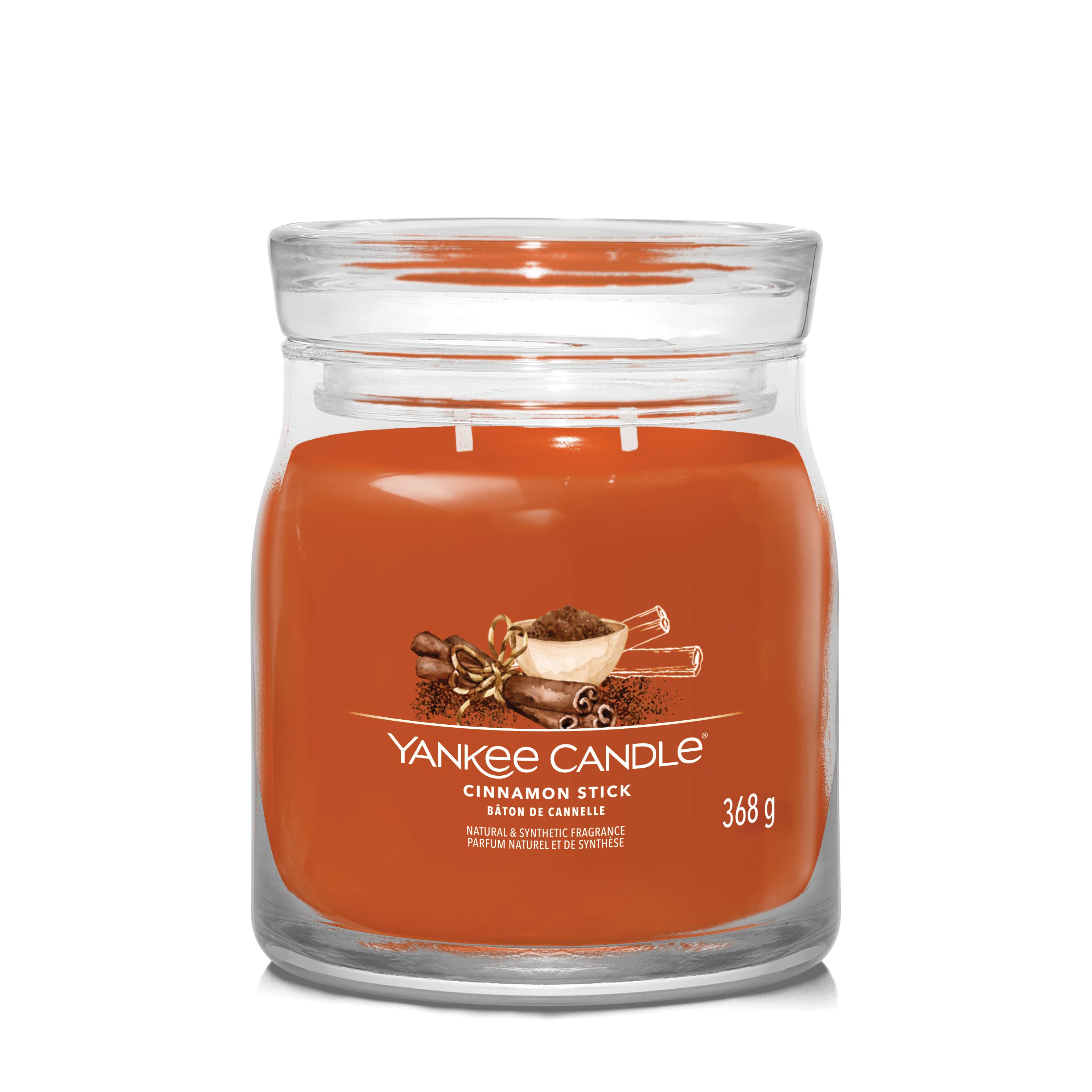 Yankee Candle mittleres Glas Cinnamon Stick - Duftkerze Yankee Candle mittleres Glas Cinnamon Stick - Duftkerze