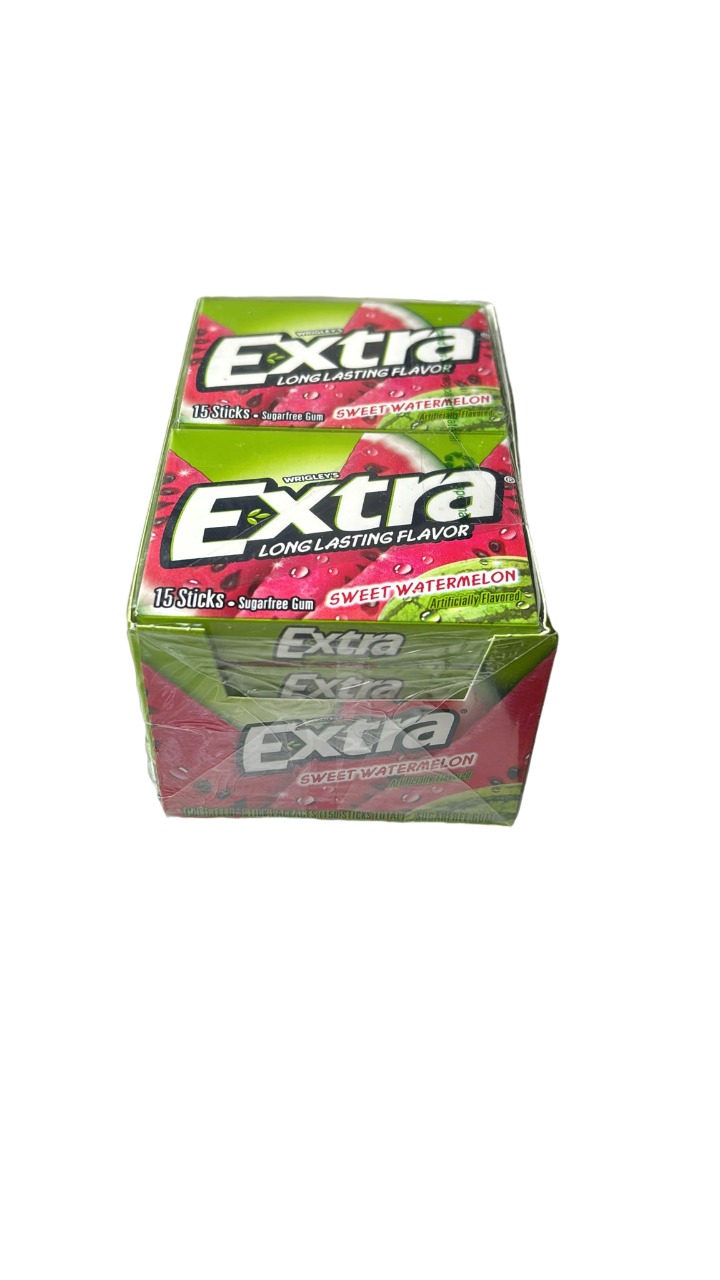 importshop24 Extra Gum Watermelon Sugarfree - Kaugummi