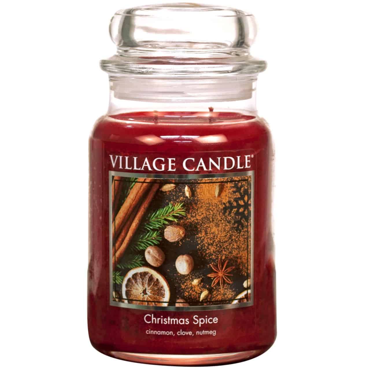 importshop24 Village Candle großes Glas Christmas Spice Duftkerze importshop24 Village Candle großes Glas Christmas Spice Duftkerze