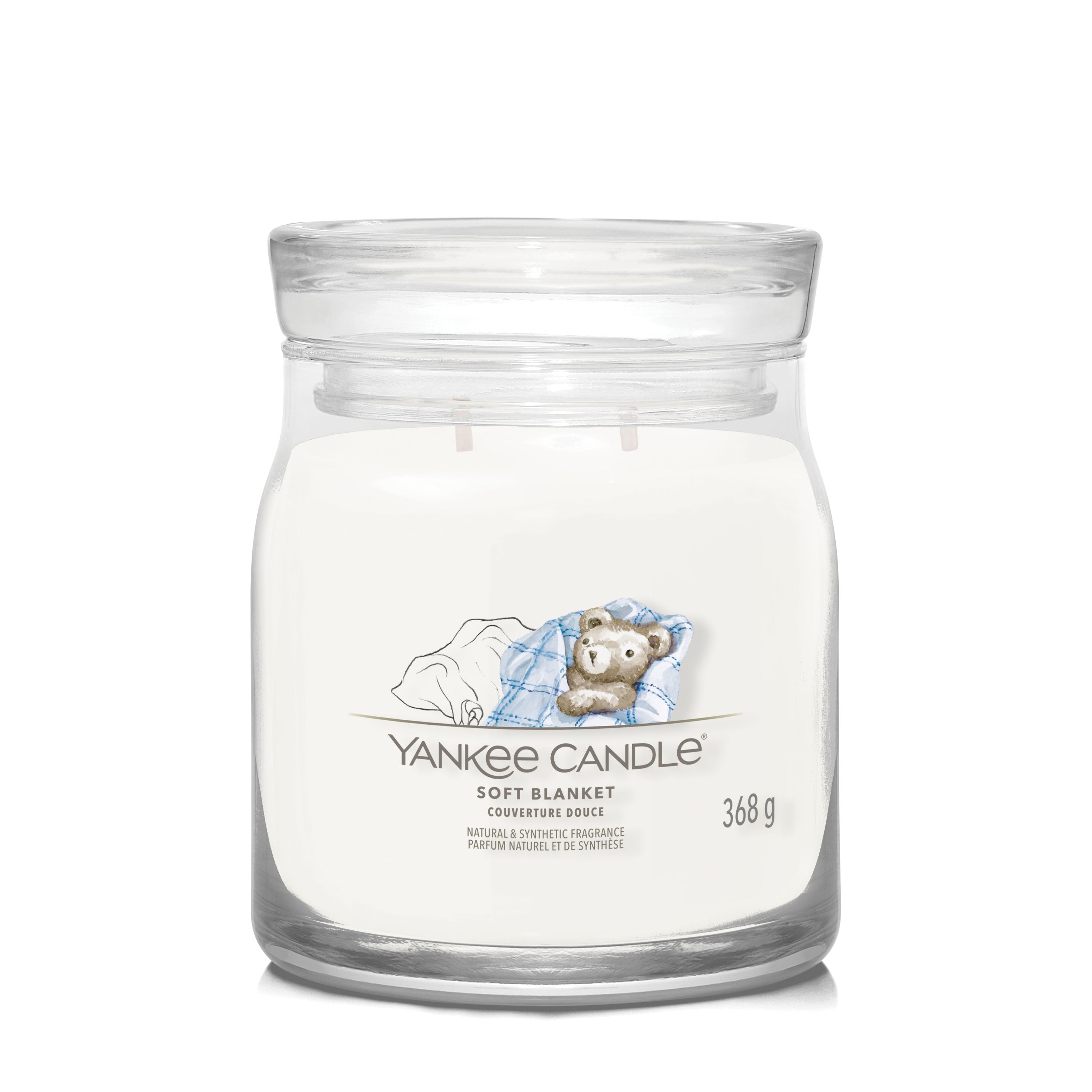 Yankee Candle mittleres Glas Soft Blanket - Duftkerze Yankee Candle mittleres Glas Soft Blanket - Duftkerze