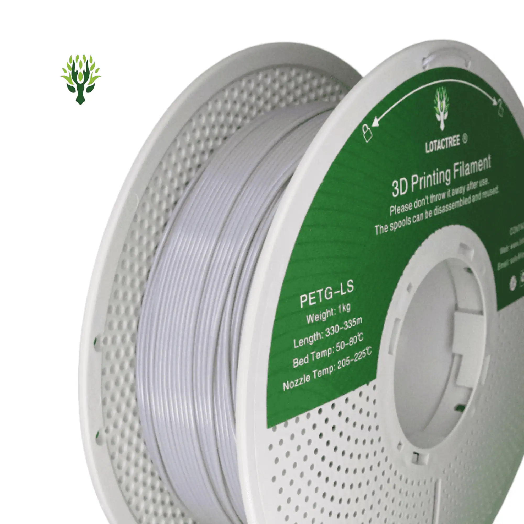 Lotactree Pro Filament PETG (cool-grey)