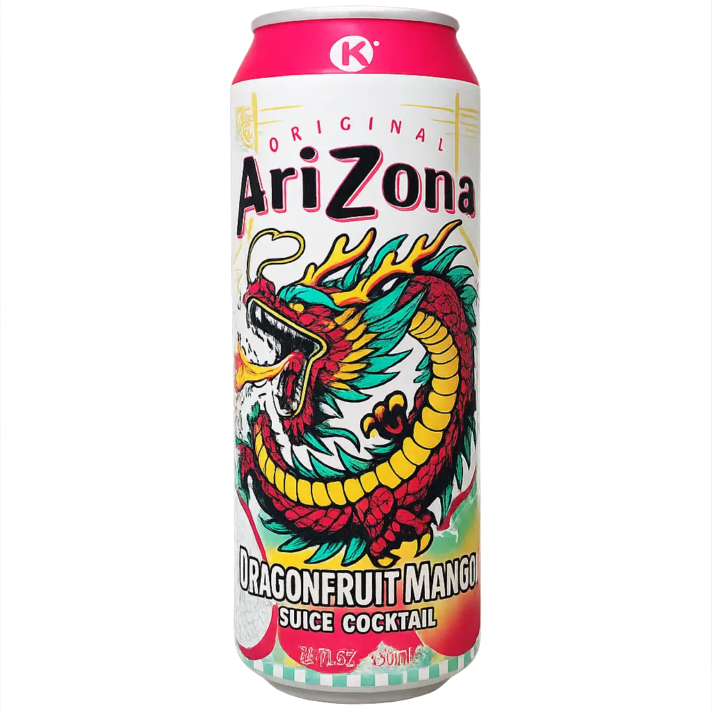 Arizona Dragonfruit Mango Erfrischungsgetränk (650ml) (Dose)