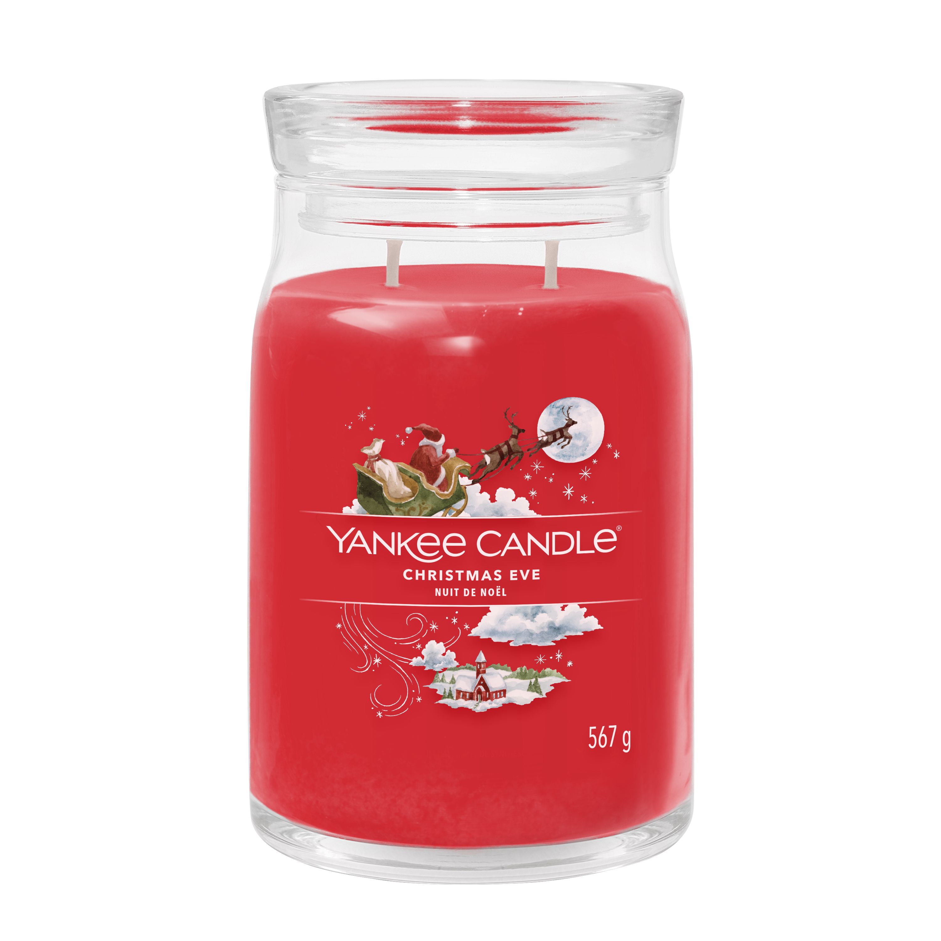Yankee Candle großes Glas Christmas Eve - Duftkerze Yankee Candle großes Glas Christmas Eve - Duftkerze