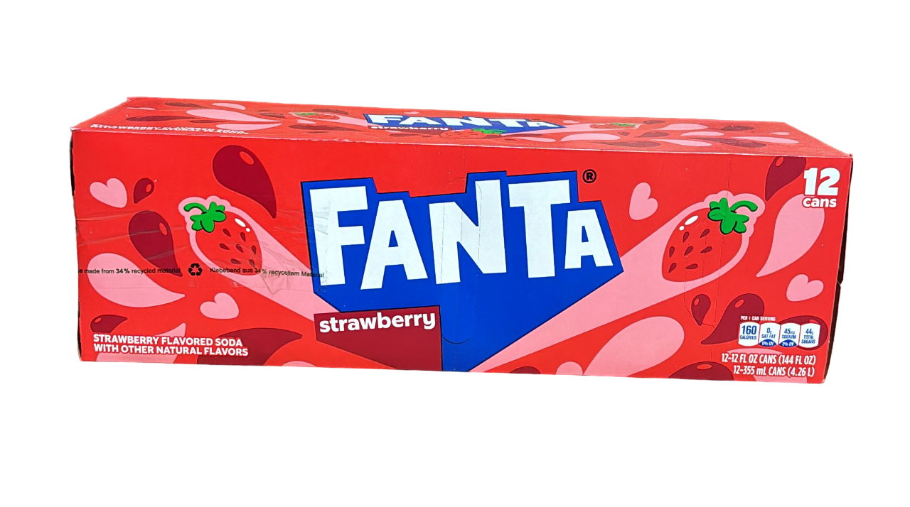 importshop24 Fanta Strawberry Erfrischungsgetränk importshop24 Fanta Strawberry Erfrischungsgetränk