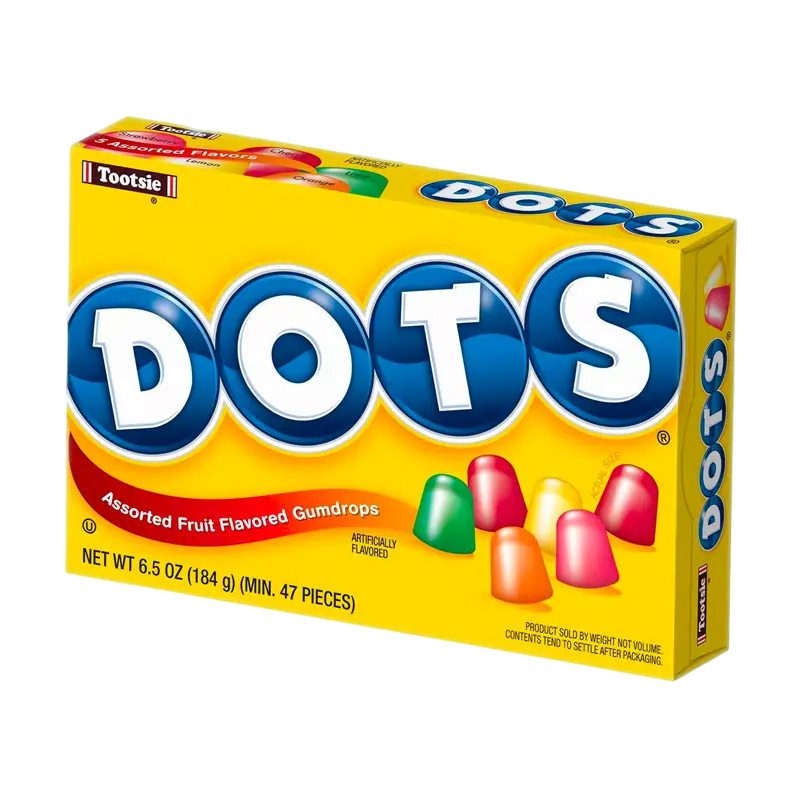 importshop24 Tootsie Original Dots - Fruchtgummies Theaterbox