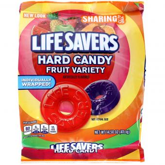 importshop24 Lifesavers Fruit Variety 411g Fruchtbonbons