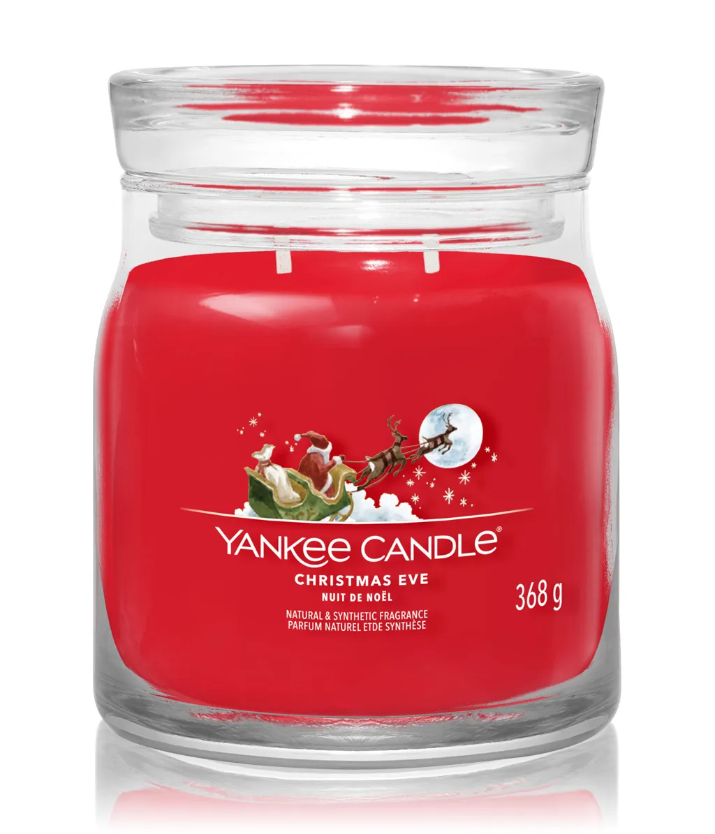 Yankee Candle mittleres Glas Christmas Eve - Duftkerze Yankee Candle mittleres Glas Christmas Eve - Duftkerze