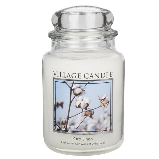 importshop24 Village Candle großes Glas Pure Linen Duftkerze importshop24 Village Candle großes Glas Pure Linen Duftkerze