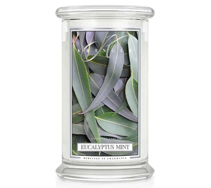 KRINGLE großes Glas Eucalyptus Mint - Duftkerze KRINGLE großes Glas Eucalyptus Mint - Duftkerze