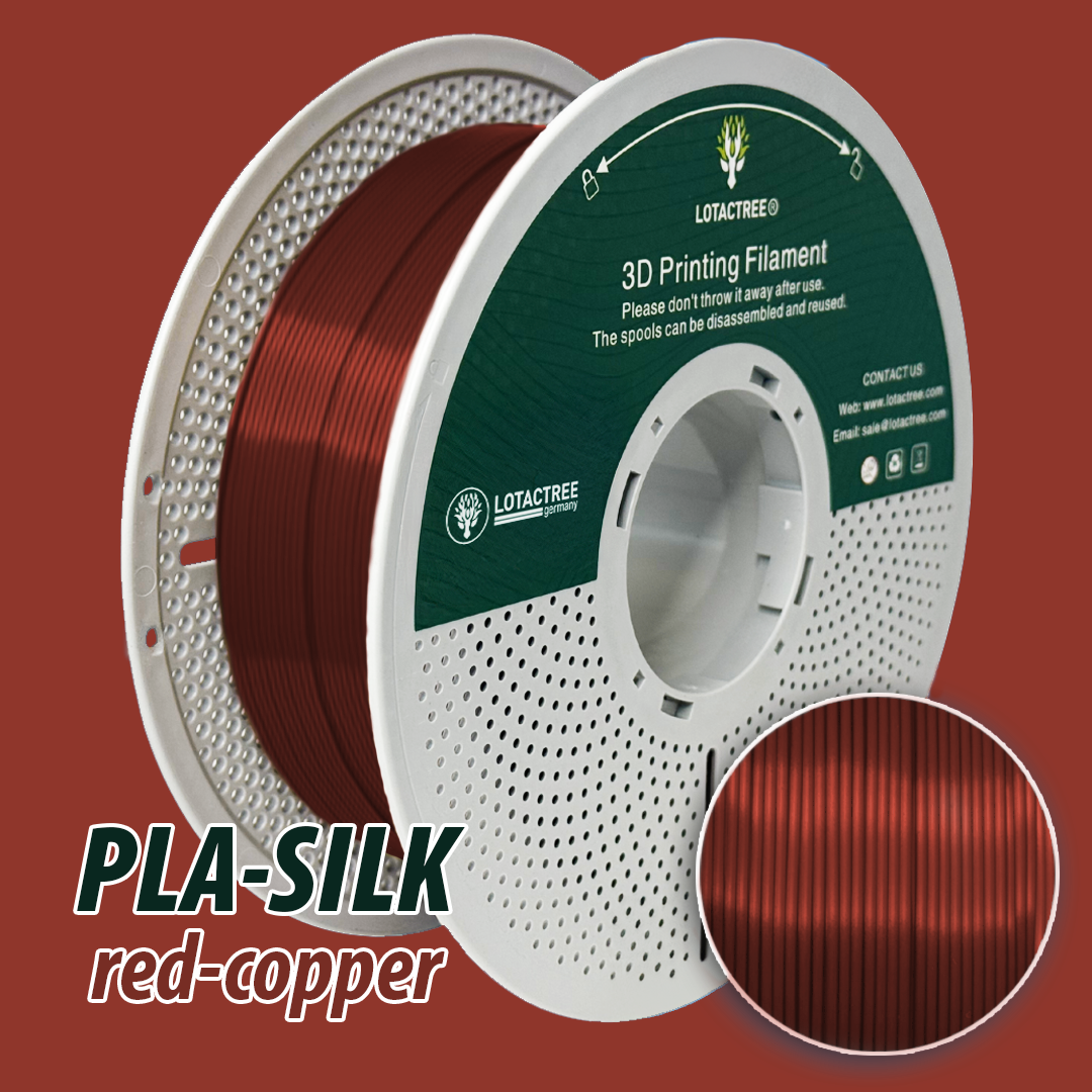 Lotactree Pro Filament PLA-SILK (red-copper)