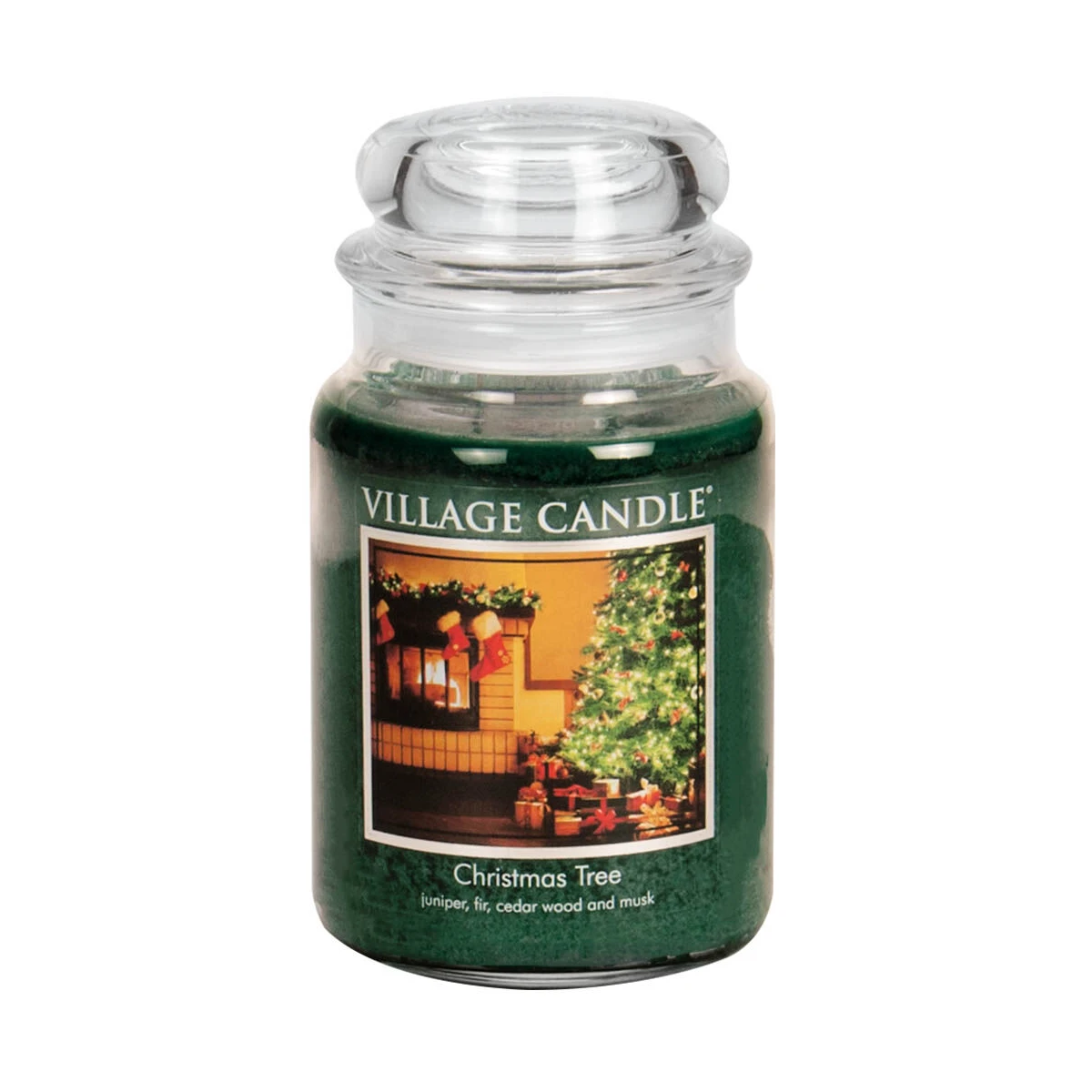 importshop24 Village Candle großes Glas Christmas Tree Duftkerze importshop24 Village Candle großes Glas Christmas Tree Duftkerze