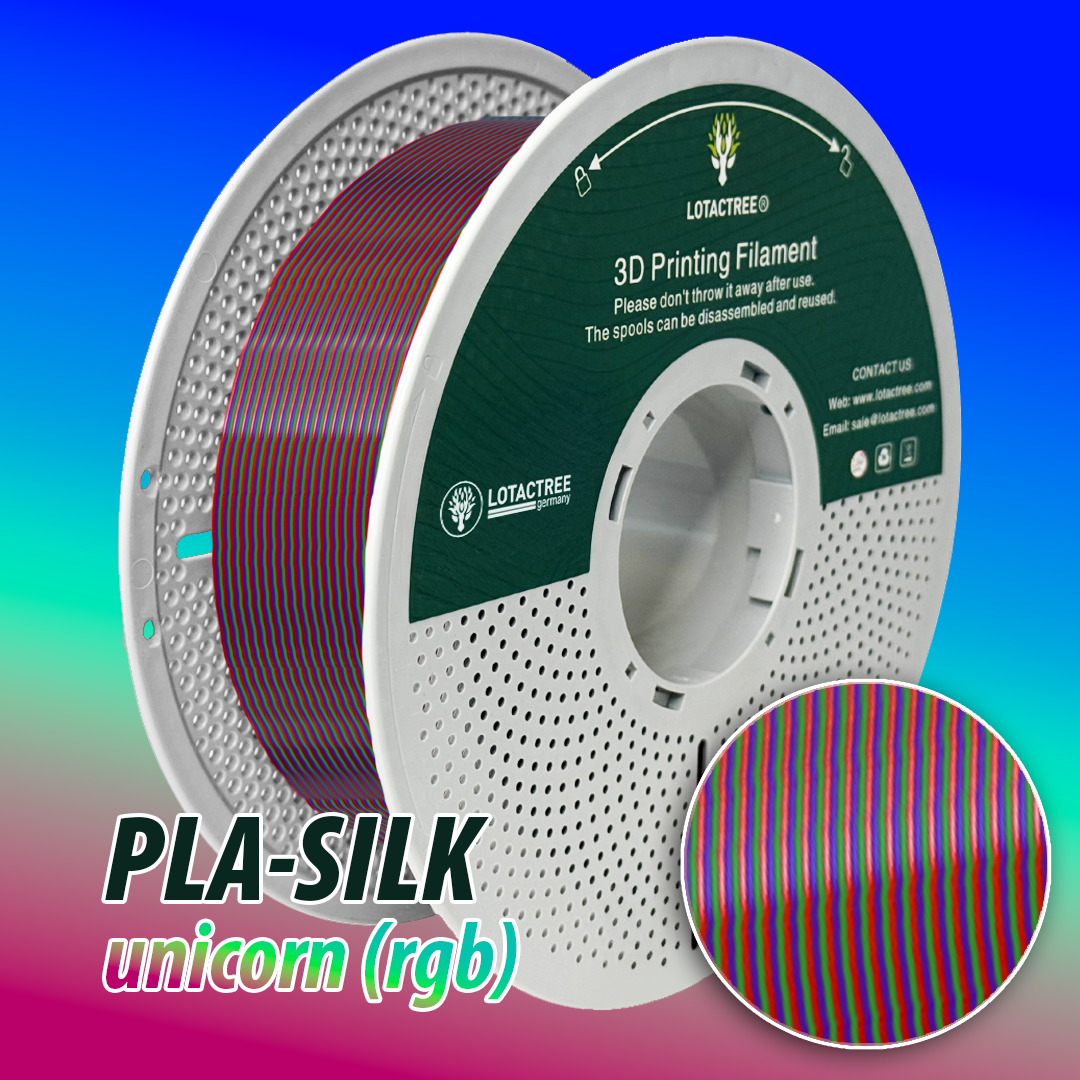 Lotactree Pro Filament PLA-SILK (tricolor-unicorn)
